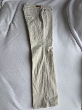 Lauren Ralph Lauren Cream Straight Leg Pants